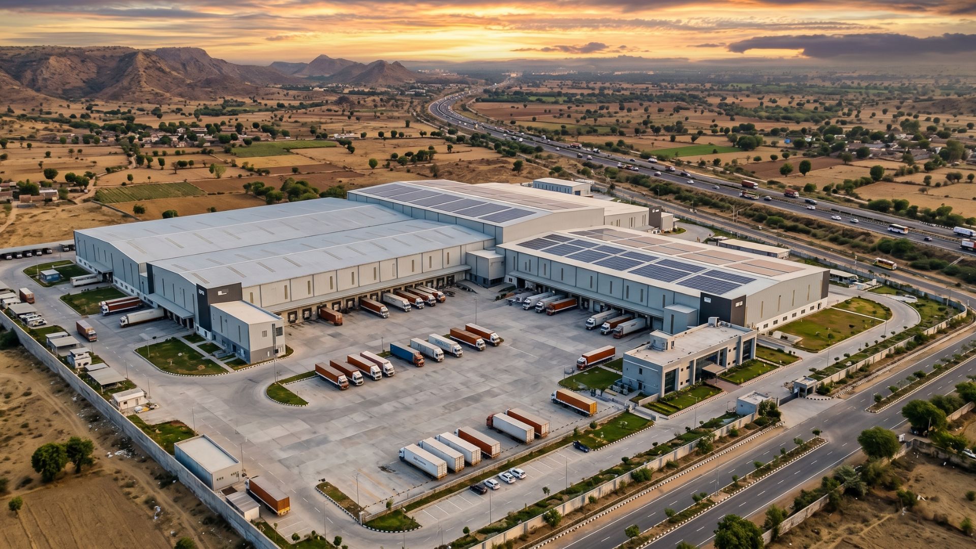 Vaarta warehousing facility interior