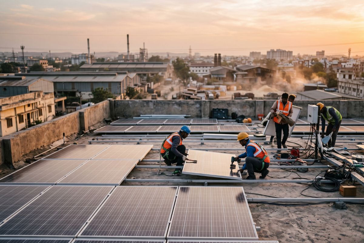 Solar EPC project installation